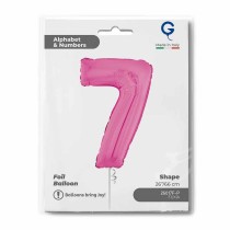 Palloncino in Foil 26" Numero 7 Fucsia "Hot Pink" Numeri 26" Fucsia "Hot Pink"
