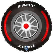 Palloncino in Foil 18" Pneumatico da Corsa "Tire" Sport e Veicoli Grabo