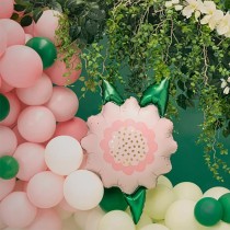Palloncino in Foil 27" Super Shape Fiore Rosa Piante e Fiori