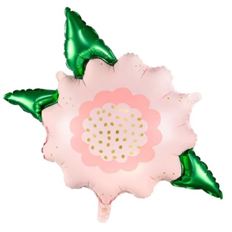 Palloncino in Foil 27" Super Shape Fiore Rosa Piante e Fiori