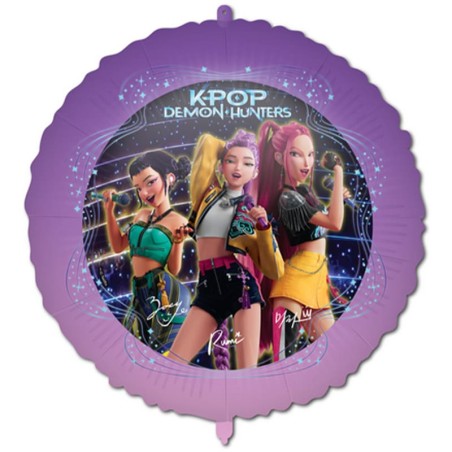 Palloncino in Foil 18" con K-Pop Demon Hunters