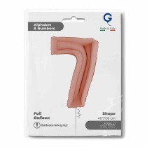 Palloncino in Foil 40" Numero 7 Rose Gold Numeri 40" Rose Gold
