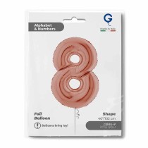 Palloncino in Foil 40" Numero 8 Rose Gold Numeri 40" Rose Gold