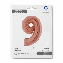 Palloncino in Foil 40" Numero 9 Rose Gold Numeri 40" Rose Gold