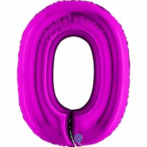 Palloncino in Foil 40" Numero 0 Viola "Purple" Numeri 40" Viola "Purple"