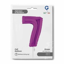 Palloncino in Foil 40" Numero 7 Viola "Purple" Numeri 40" Viola "Purple"