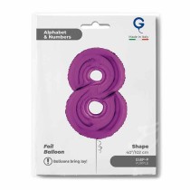 Palloncino in Foil 40" Numero 8 Viola "Purple" Numeri 40" Viola "Purple"