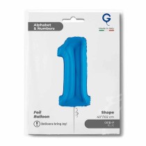 Palloncino in Foil 40" Numero 1 Blu "Blue" Numeri 40" Blu "Blue Royal"