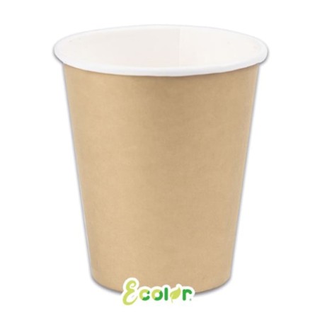 Bicchiere di Carta 250ml Ecolor Oro Matto 25pz Oro "Gold"