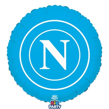 Palloncino in Foil 18" Calcio Azzurro SSC Napoli Napoli