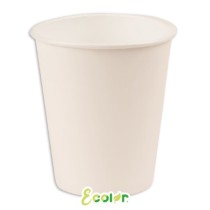 Bicchiere di Carta 250ml Ecolor Avorio "Ivory" 25pz Avorio "Ivory"