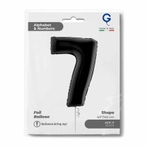 Palloncino in Foil 40" Numero 7 Nero "Black" Numeri 40" Nero "Black"