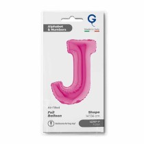 Palloncino in Foil 14" Lettera J Fucsia "Hot Pink" Lettere 14" Fucsia "Hot Pink"