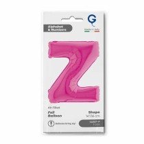 Palloncino in Foil 14" Lettera Z Fucsia "Hot Pink" Lettere 14" Fucsia "Hot Pink"