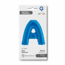 Palloncino in Foil 14" Lettera A Blu "Blue" Lettere 14" Blu "Blue"
