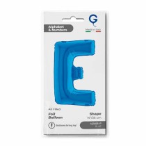 Palloncino in Foil 14" Lettera E Blu "Blue" Lettere 14" Blu "Blue"