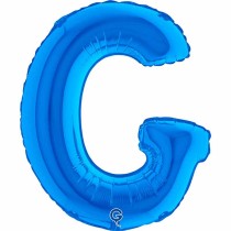 Palloncino in Foil 14" Lettera G Blu "Blue" Lettere 14" Blu "Blue"