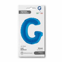 Palloncino in Foil 14" Lettera G Blu "Blue" Lettere 14" Blu "Blue"
