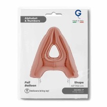 Palloncino in Foil 40" Lettera "A" grande Rose Gold Lettere 40" Rose Gold