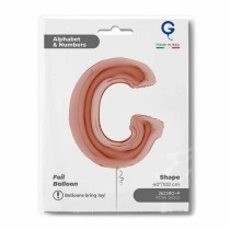 Palloncino in Foil 40" Lettera "G" grande Rose Gold Lettere 40" Rose Gold