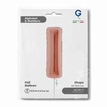 Palloncino in Foil 40" Lettera "I" grande Rose Gold Lettere 40" Rose Gold