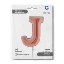 Palloncino in Foil 40" Lettera "J" grande Rose Gold Lettere 40" Rose Gold
