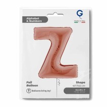 Palloncino in Foil 40" Lettera "Z" grande Rose Gold Lettere 40" Rose Gold