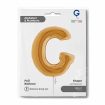 Palloncino in Foil 40" Lettera "G" grande Oro Lettere 40" Oro "Gold"