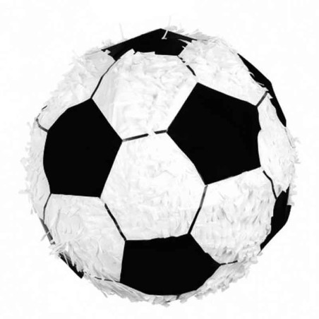 Pignatta in Cartoncino Rigido sagomata Pallone da Calcio 31cm "Pinata" Pignatte Fantasia