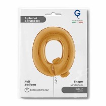 Palloncino in Foil 40" Lettera "Q" grande Oro Lettere 40" Oro "Gold"