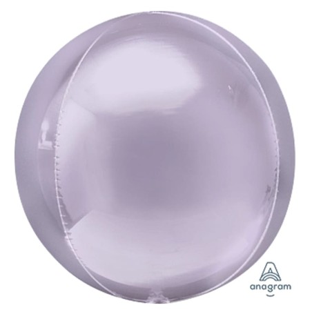 Palloncino in Foil 16" Orbz Lilla Pastello Sfere e Orbz