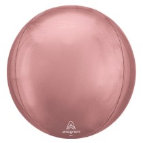 Palloncino in Foil 21" Jumbo Orbz Rose Gold Sfere e Orbz