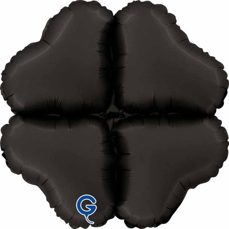 Base Cuore in Foil 15" Fumé Satinato per Palloncini ad Aria Basi Mylar per Palloncini