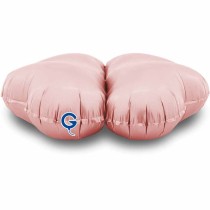 Base Cuore in Foil 22" Rosa Satinato per Palloncini ad Aria Basi Mylar per Palloncini