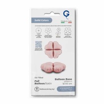 Base Cuore in Foil 22" Rosa Satinato per Palloncini ad Aria Basi Mylar per Palloncini