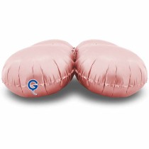 Base Tonda in Foil 26" Rosa Satinato per Palloncini ad Aria Basi Mylar per Palloncini