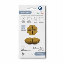 Base Cuore in Foil 22" Oro Satinato per Palloncini ad Aria Basi Mylar per Palloncini