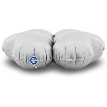 Base Cuore in Foil 32" Bianco Satinato per Palloncini ad Aria Numeri 40" Bianco "White"