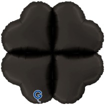 Base Cuore in Foil 32" Fumé Satinato per Palloncini ad Aria Basi Mylar per Palloncini