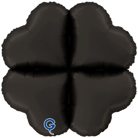 Base Cuore in Foil 32" Fumé Satinato per Palloncini ad Aria Basi Mylar per Palloncini