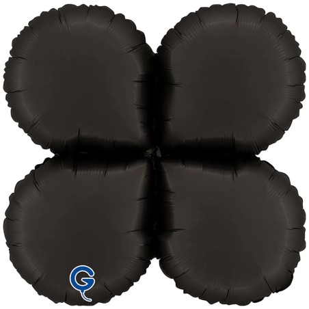 Base Tonda in Foil 26" Fumé Satinato per Palloncini ad Aria Basi Mylar per Palloncini