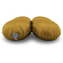 Base Tonda in Foil 36" Oro Satinato per Palloncini ad Aria Basi Mylar per Palloncini