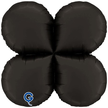 Base Tonda in Foil 36" Fumé Satinato per Palloncini ad Aria Basi Mylar per Palloncini
