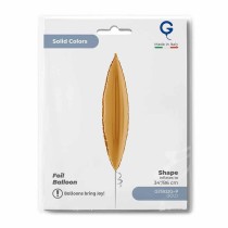 Palloncino in Foil 18" Foglia Oro "Deco Leaf" Solid Color "Deco Leaf"