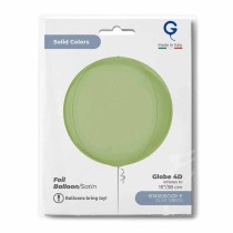 Palloncino in Foil 15" Sfera Verde Oliva Satinato 4D "Globe" Sfere "Solid Color Globe"