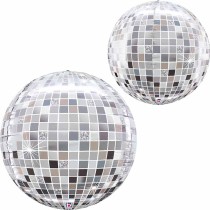 Palloncino in Foil 15" Sfera Disco Stroboscopica 4D "Globe Disco Ball" Sfere Fantasia "Globe"