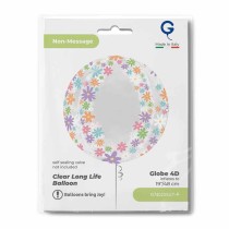 Palloncino in Foil 19" Sfera 4D Margherite "Globe Daisies" Natura Grabo