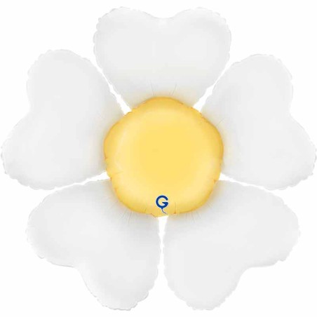 Palloncino in Foil 28" Air Filled Margherita "Little Daisy" Air Filled e Standups Grabo