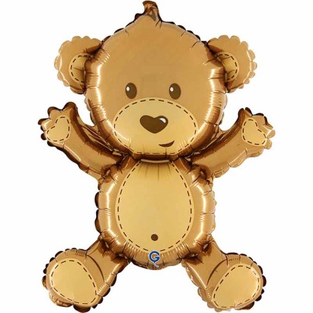 Palloncino in Foil 19" Air Filled Orsetto "Cute Bear" Air Filled e Standups Grabo