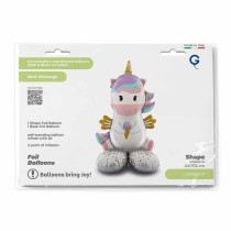 Palloncino in Foil 63" Standups Unicorno "Chubby Unicorn" Animali Grabo